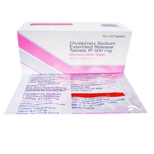 divaa od 500mg tablet 10's